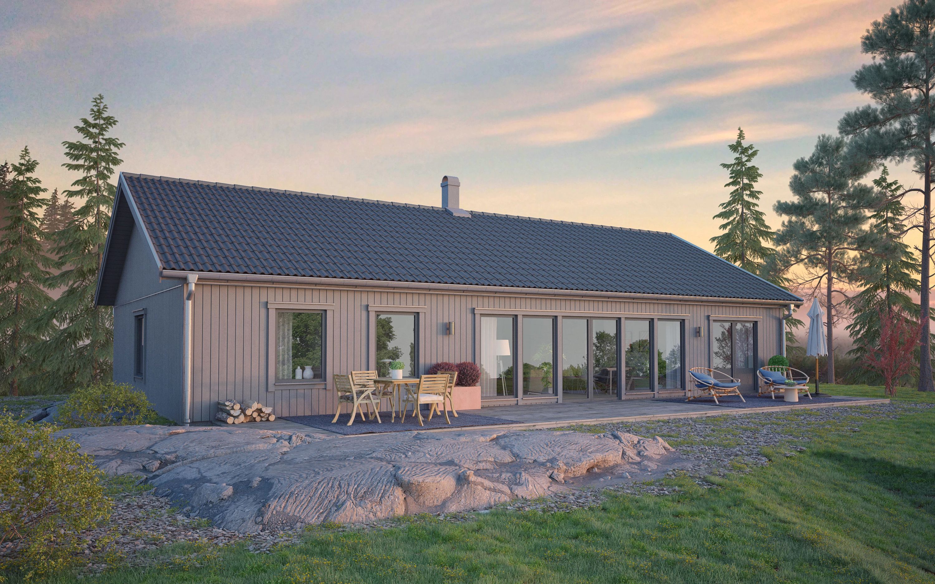 Husmodellen Apelviken från Landsbrovillan