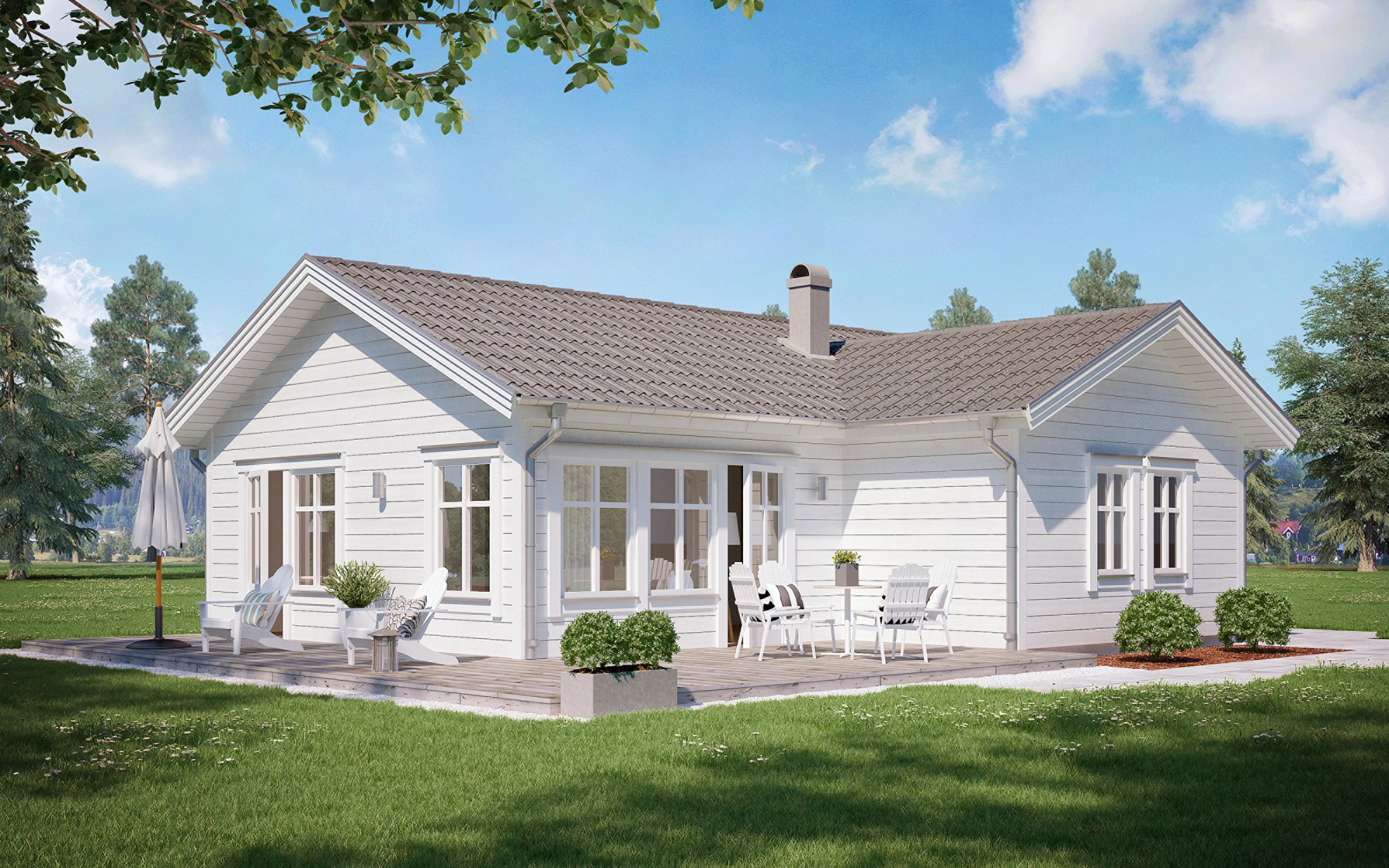 Djupvik från Landsbrovillan