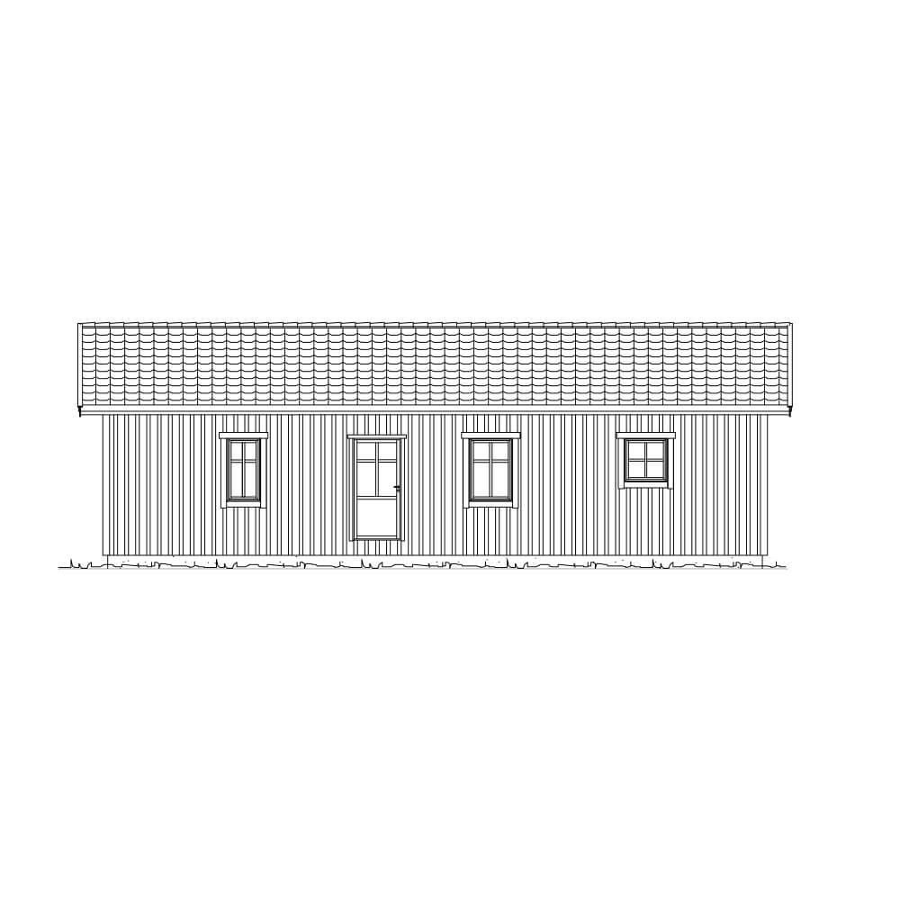 Husmodellen Eken från Dala Trähus