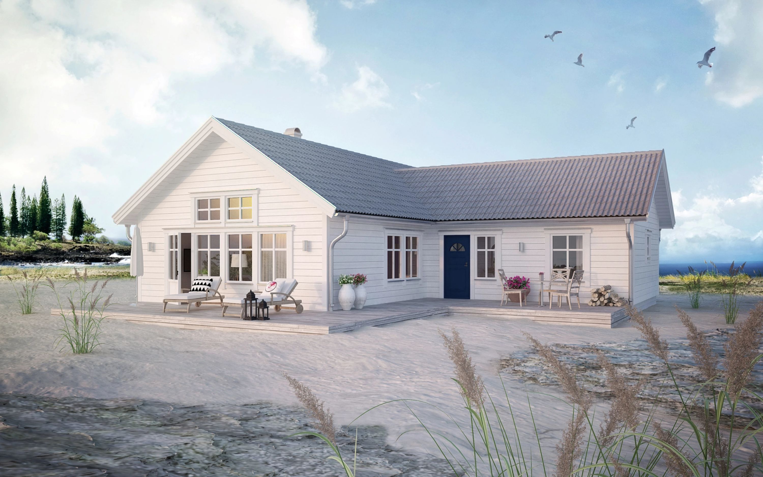 Fårö från Landsbrovillan