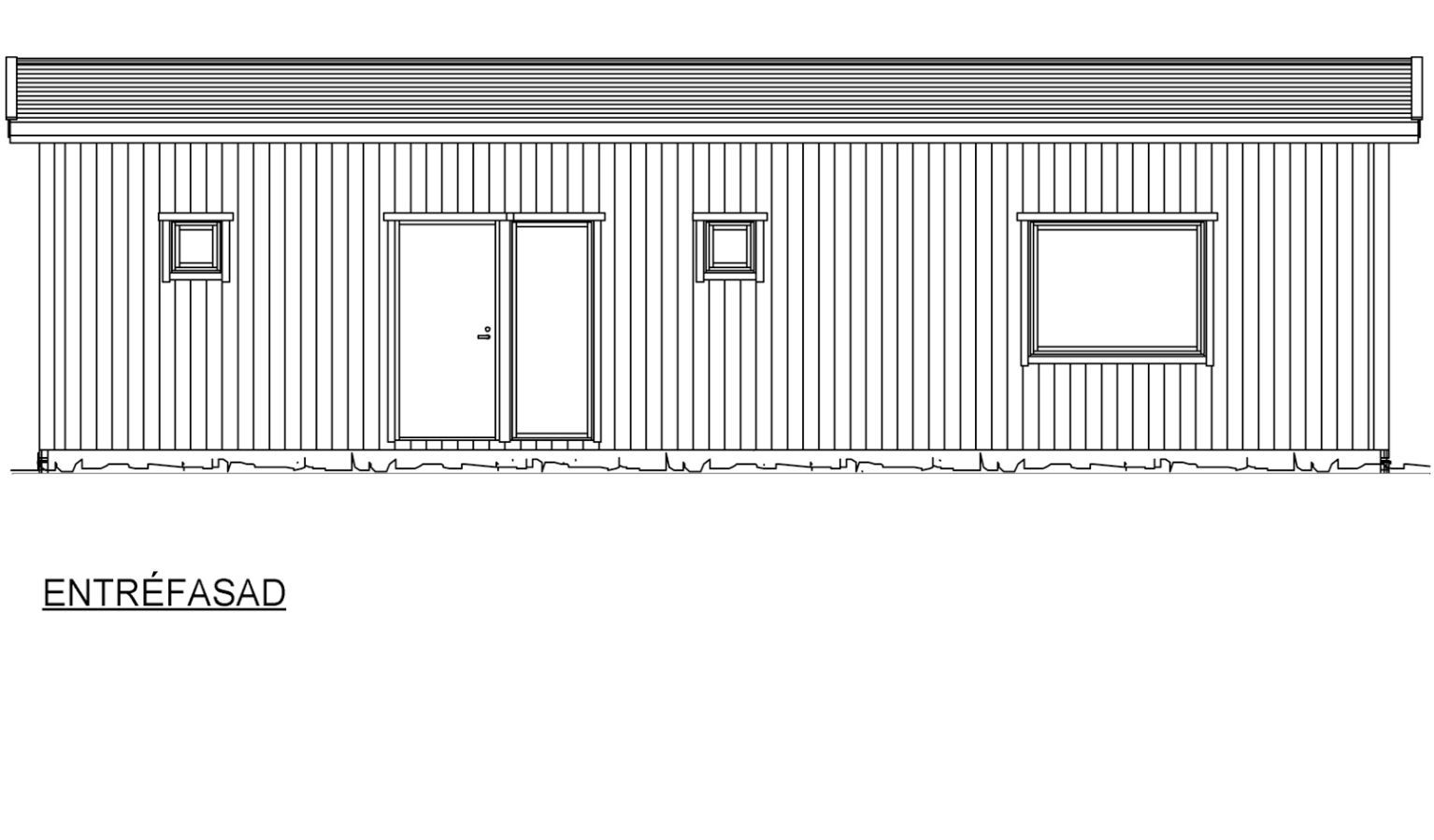Husmodellen Granen från Dala Trähus