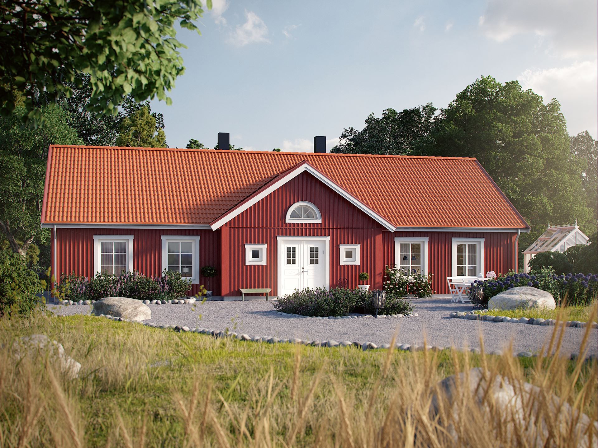Herrgården från Myresjöhus
