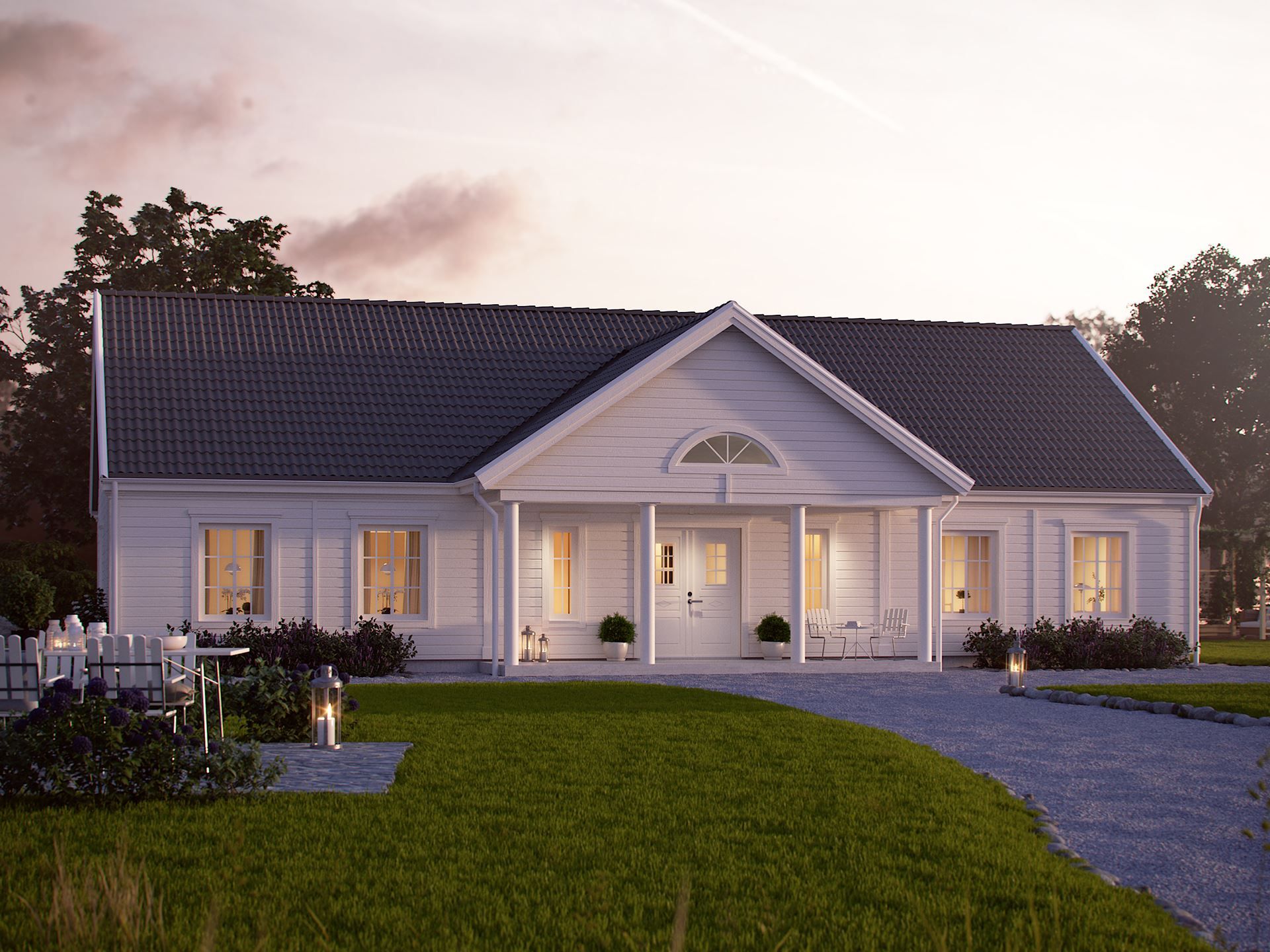 Husmodellen Holmsund från Myresjöhus