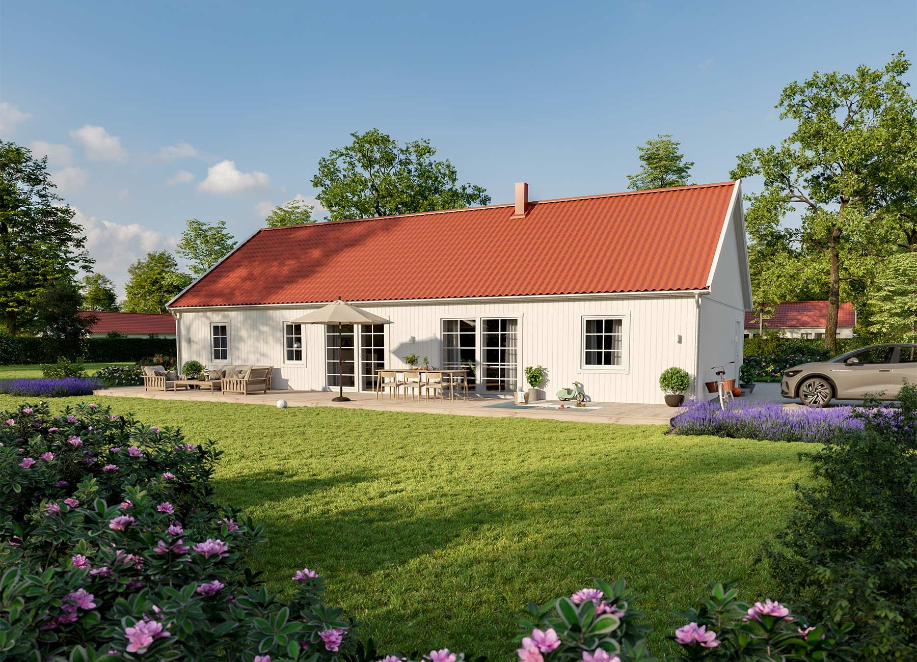 Husmodellen Karisma 127 från Borohus