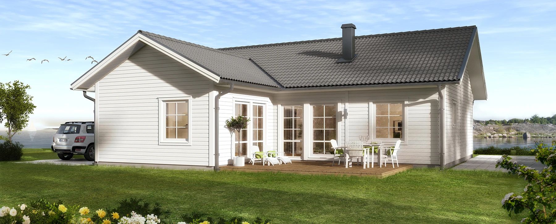 Husmodellen LB Optimal 108 från LB-Hus