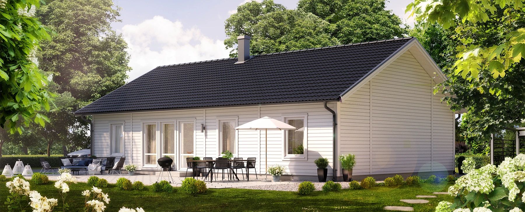Husmodellen LB Optimal 117 från LB-Hus