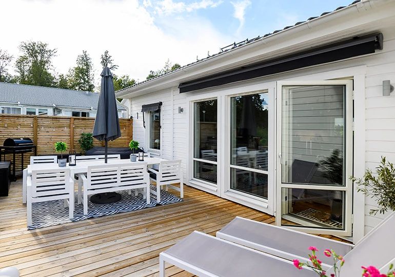 Husmodellen LB Optimal 134 Sadel från LB-Hus