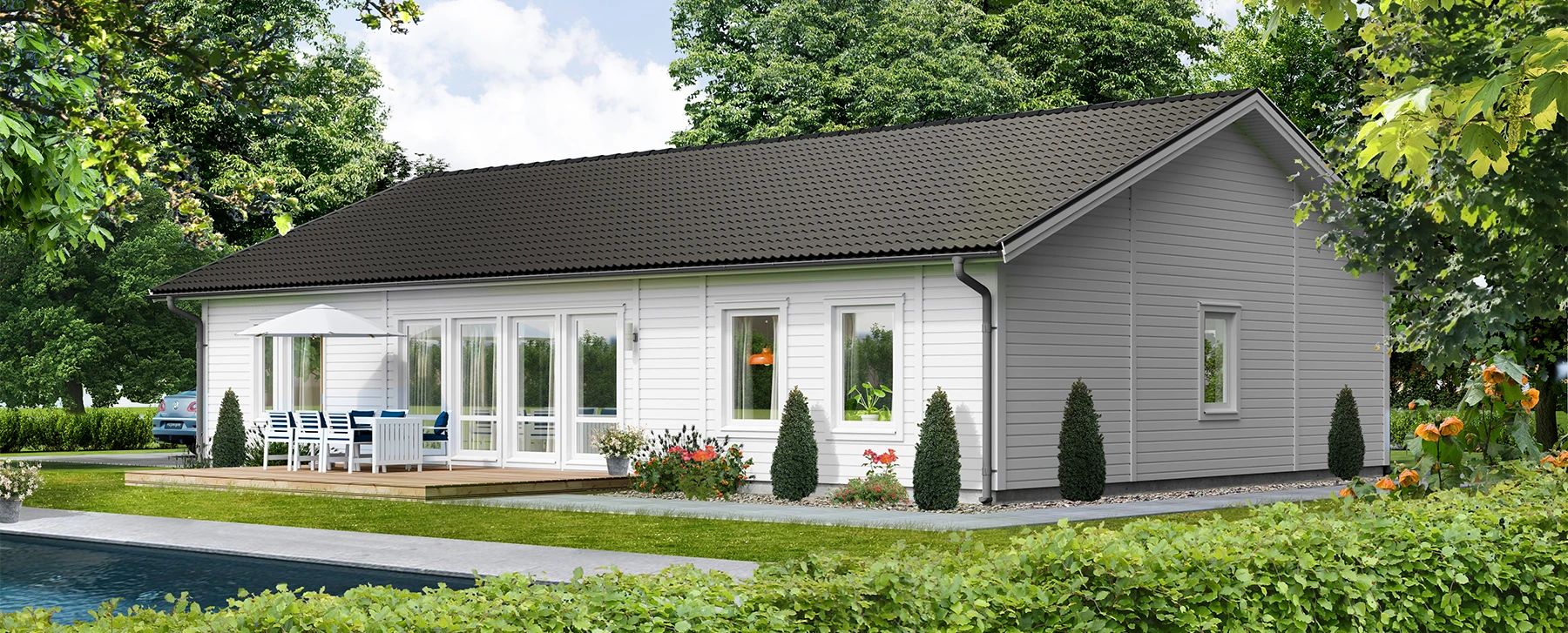LB Optimal 141 Sadel från LB-Hus