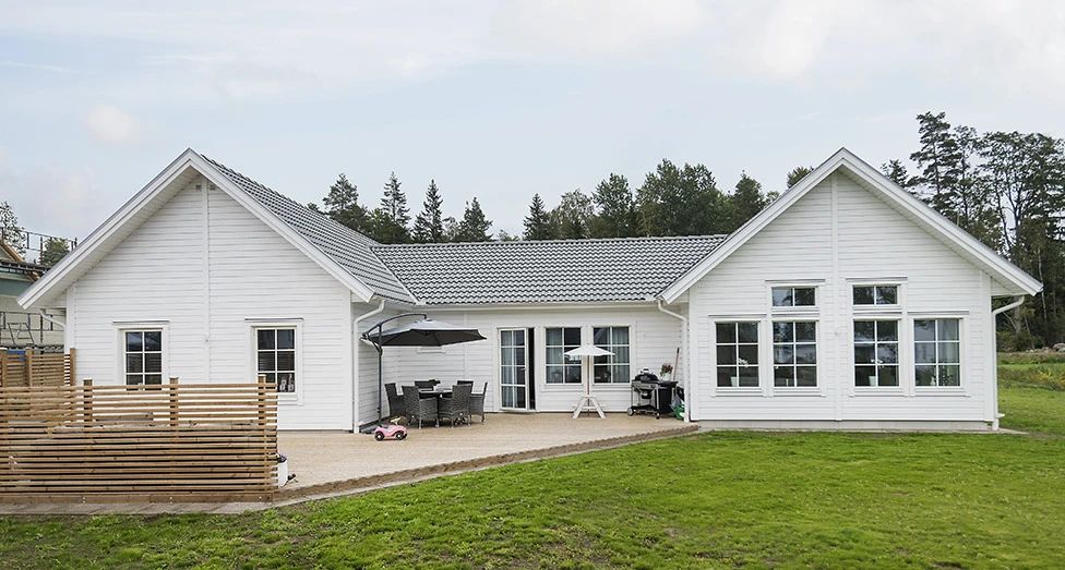 Husmodellen LB Optimal 161 Sadel från LB-Hus