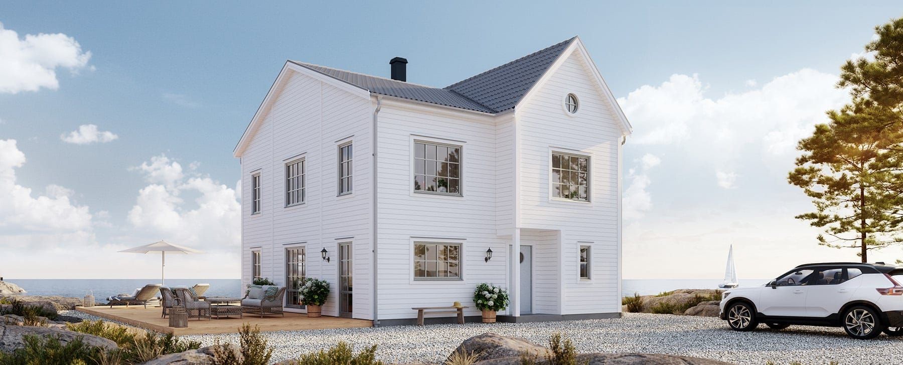 Husmodellen LB Optimal 169 från LB-Hus