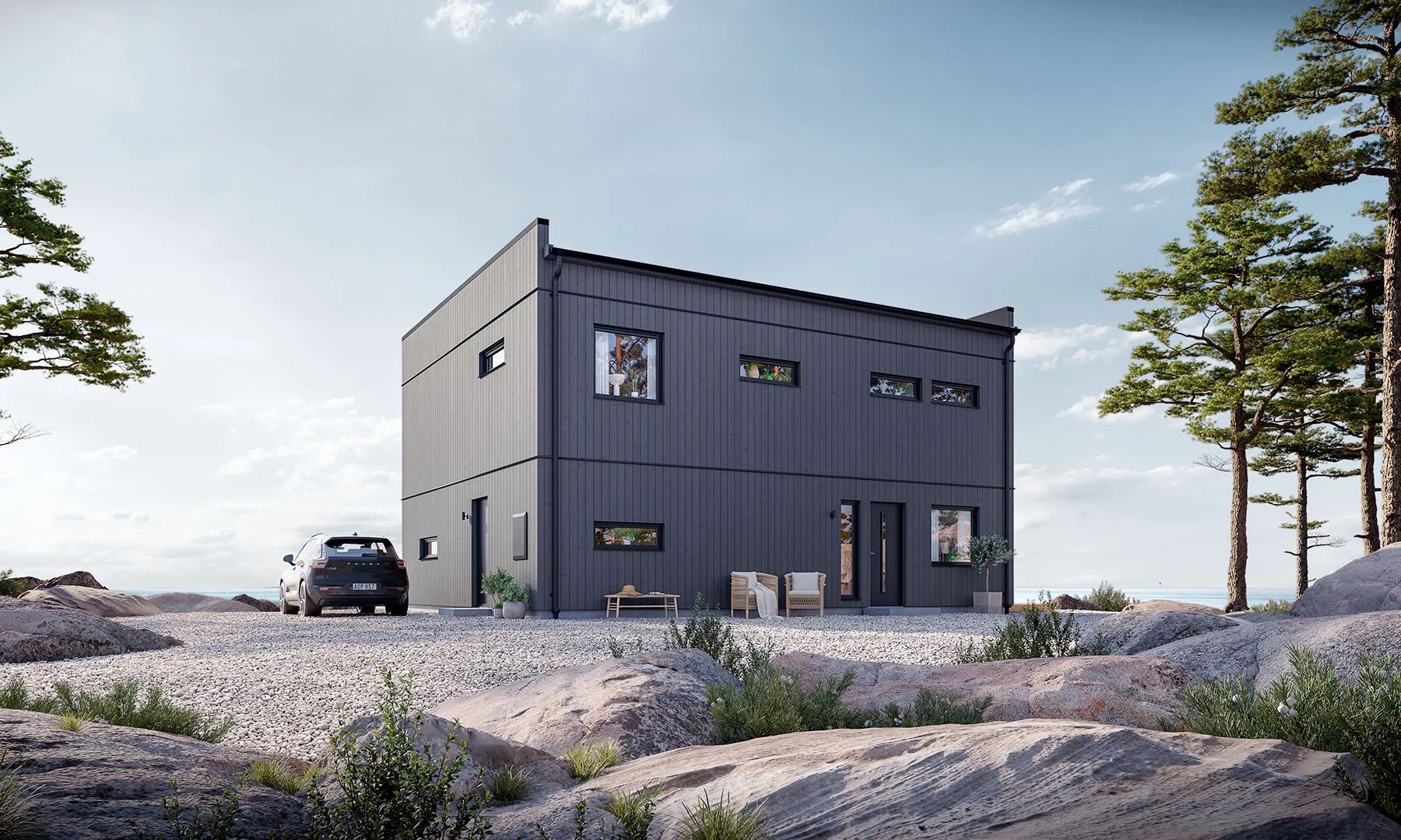 Husmodellen LB Optimal 172 från LB-Hus