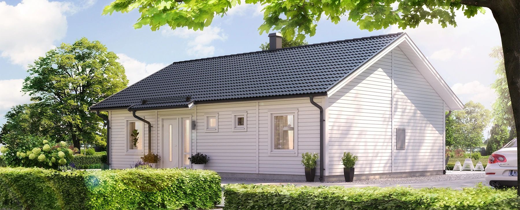 Husmodellen LB Optimal 90 från LB-Hus