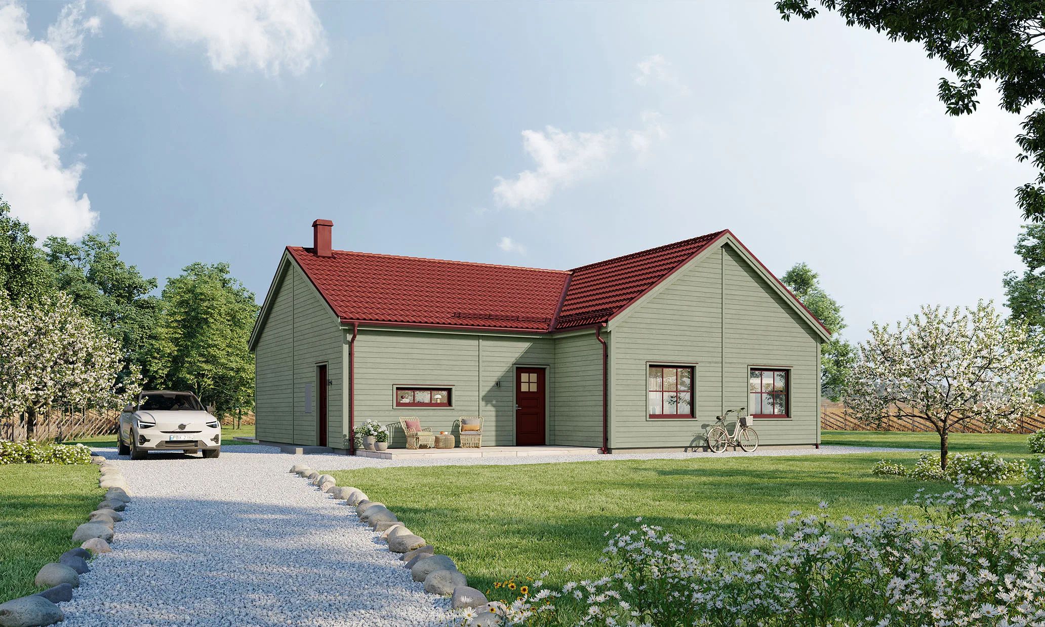 Husmodellen LB Start 146 från LB-Hus