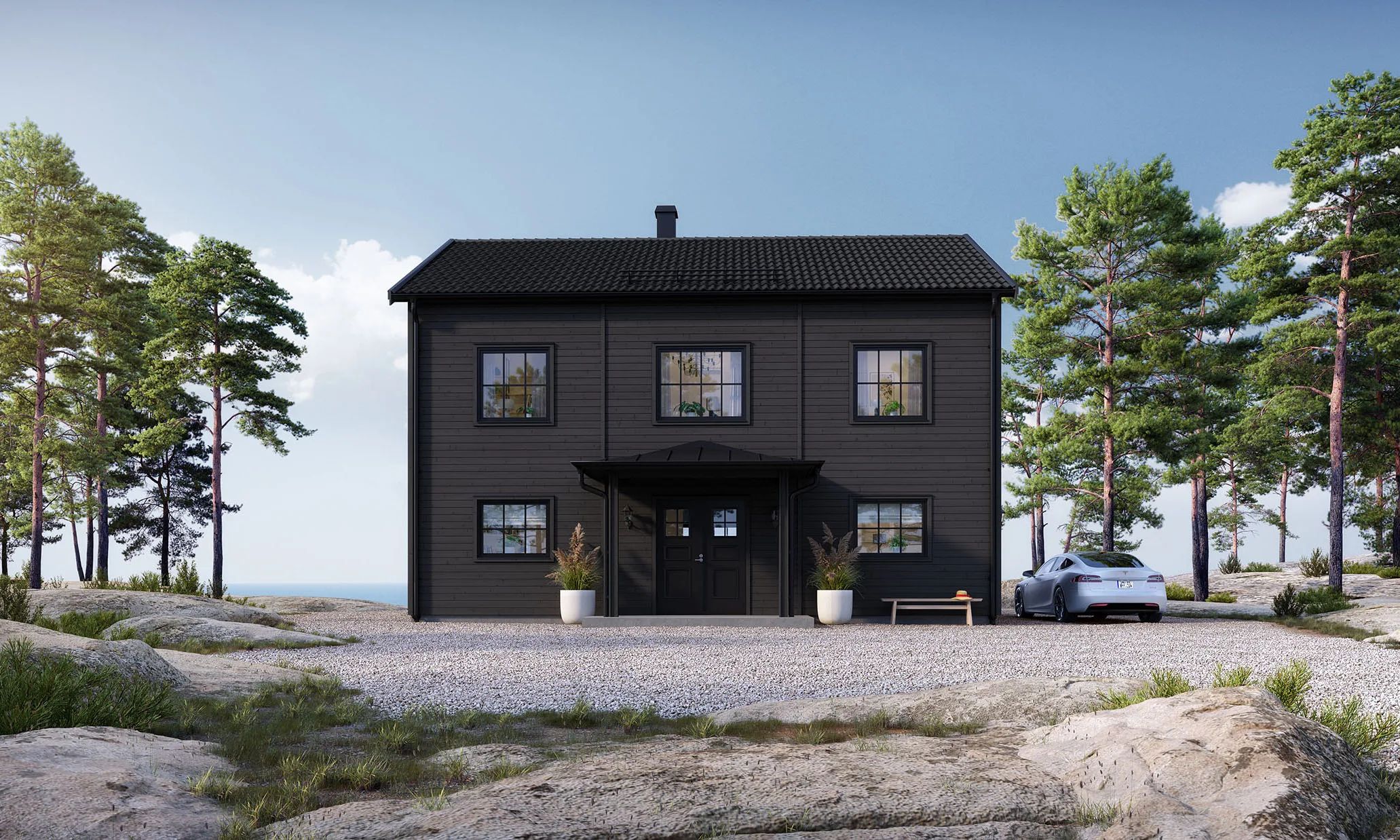 Husmodellen LB Start 160 från LB-Hus