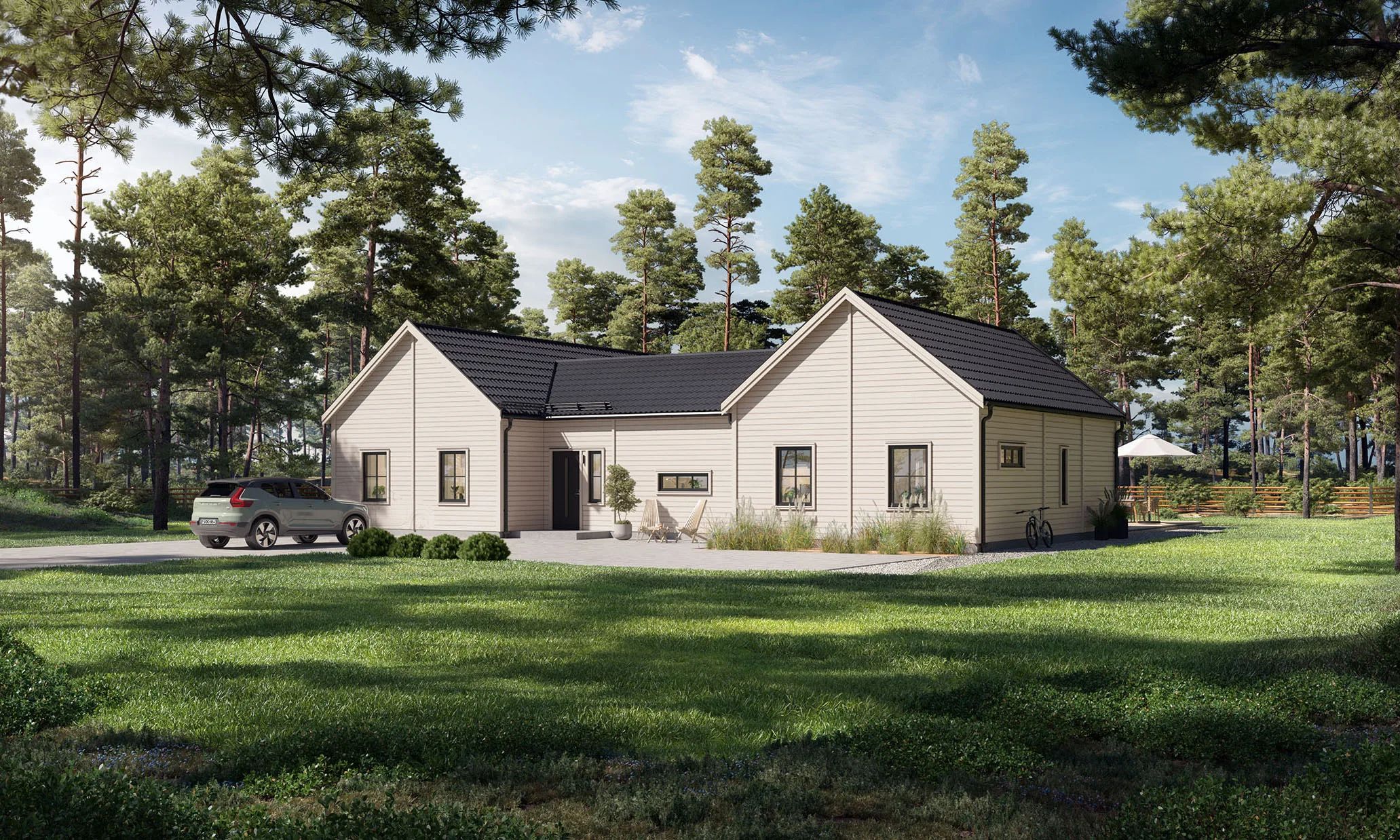 Husmodellen LB Start 161 från LB-Hus