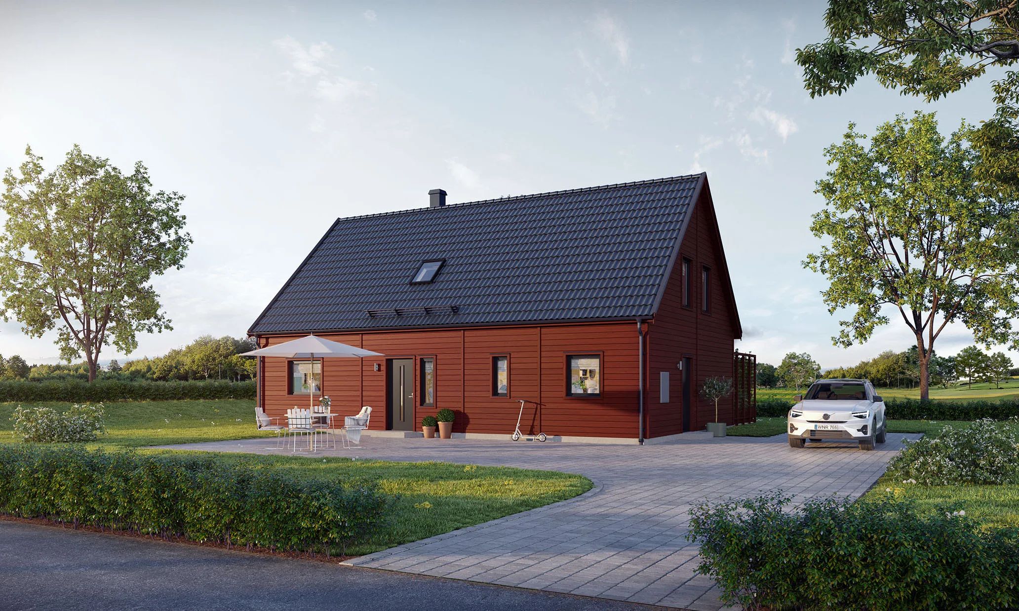 Husmodellen LB Start 168 från LB-Hus