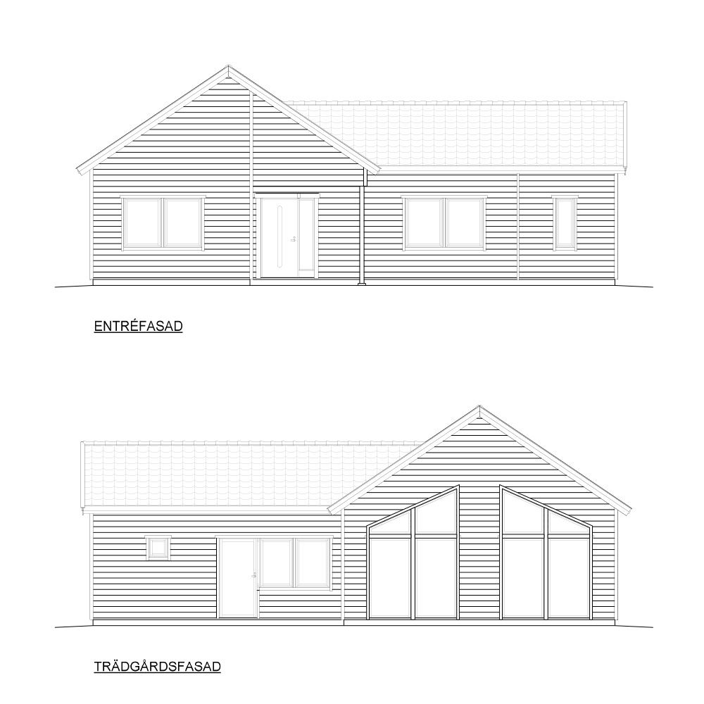 Husmodellen Linnea från Dala Trähus