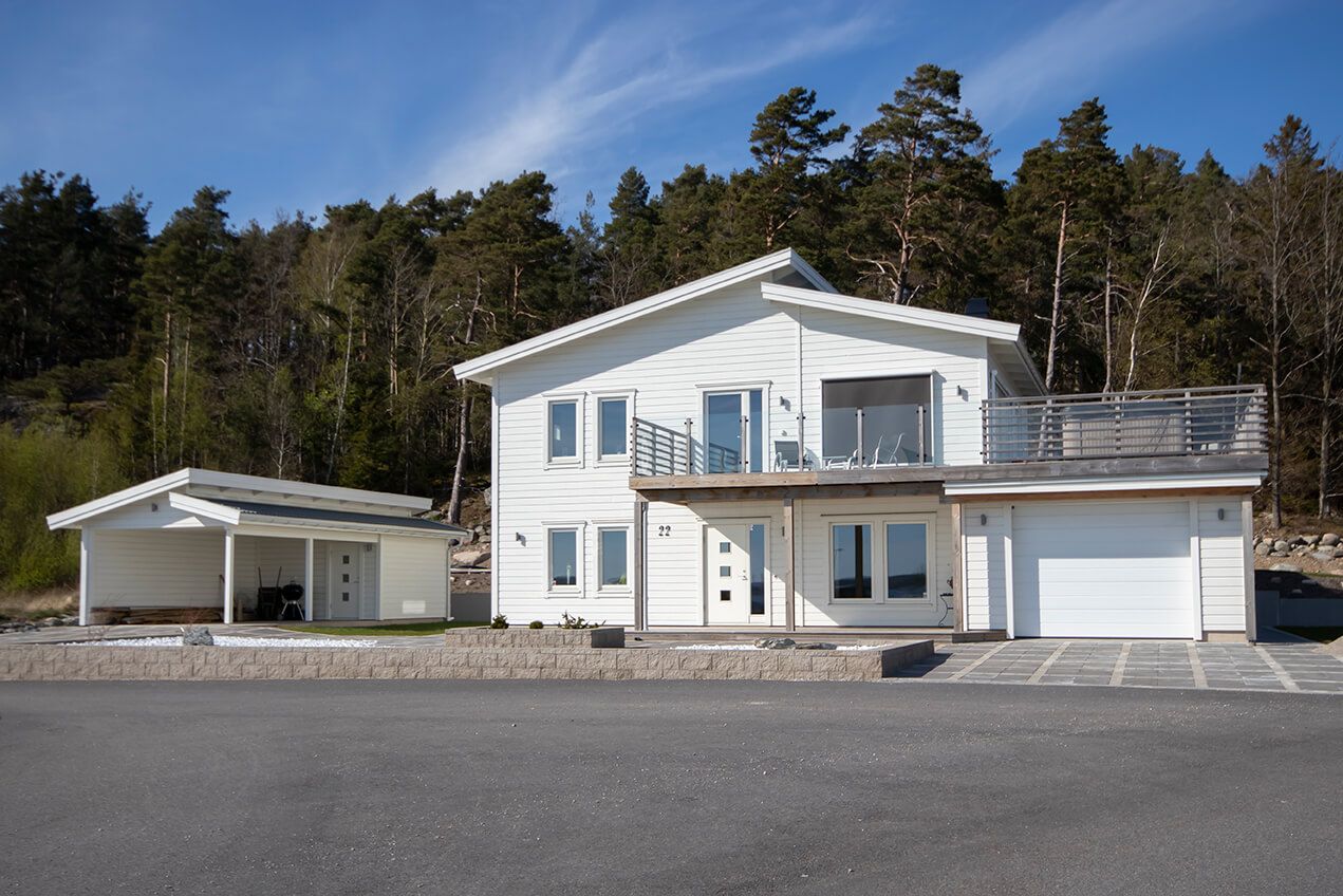 Husmodellen Lönnen från Dala Trähus
