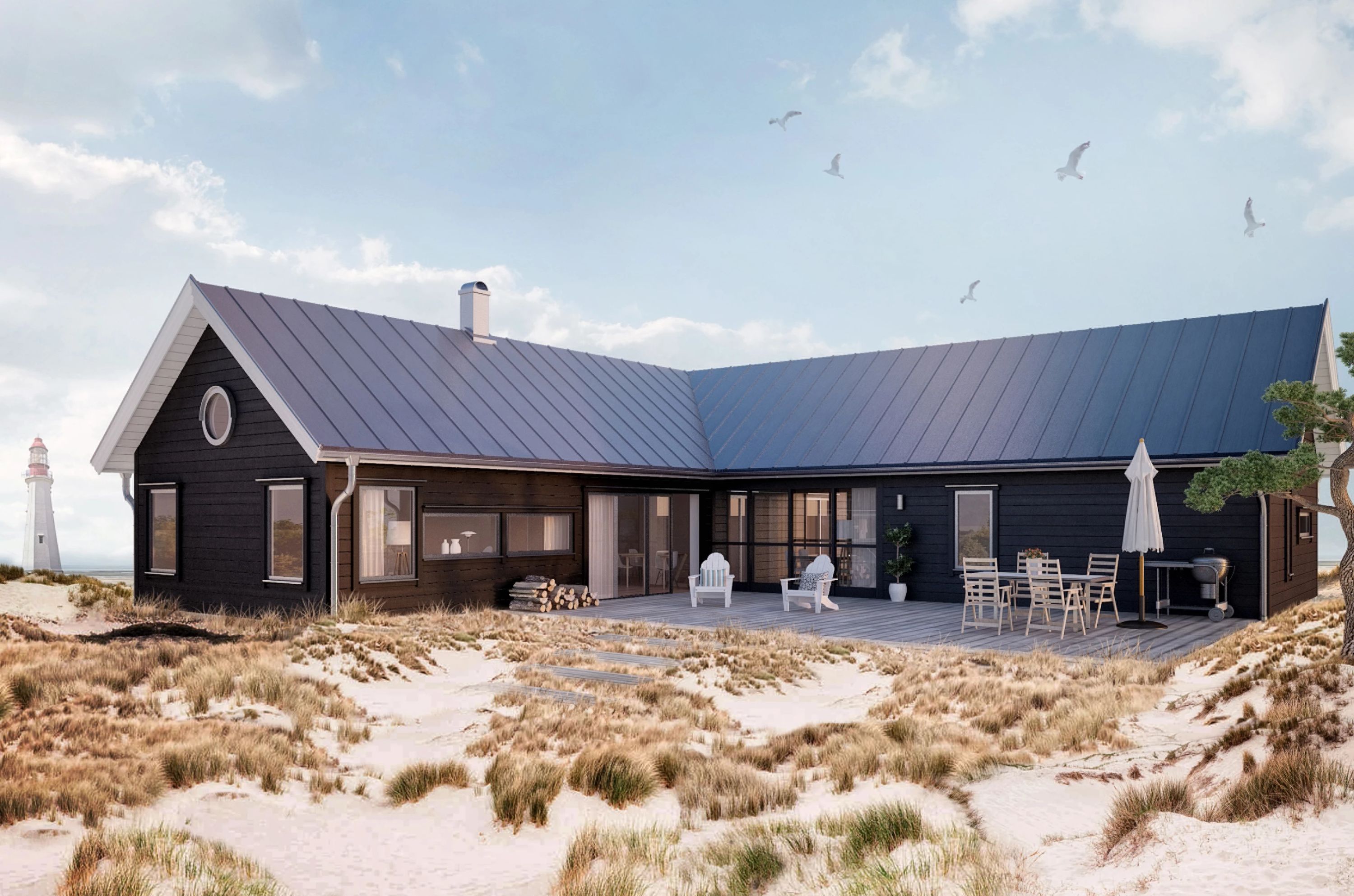 Husmodellen Lysekil från Landsbrovillan
