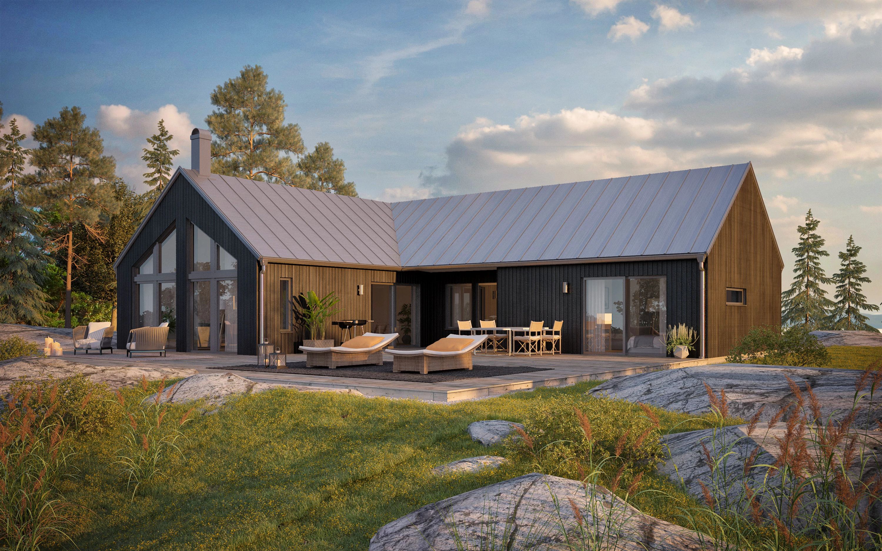 Husmodellen Mölle från Landsbrovillan