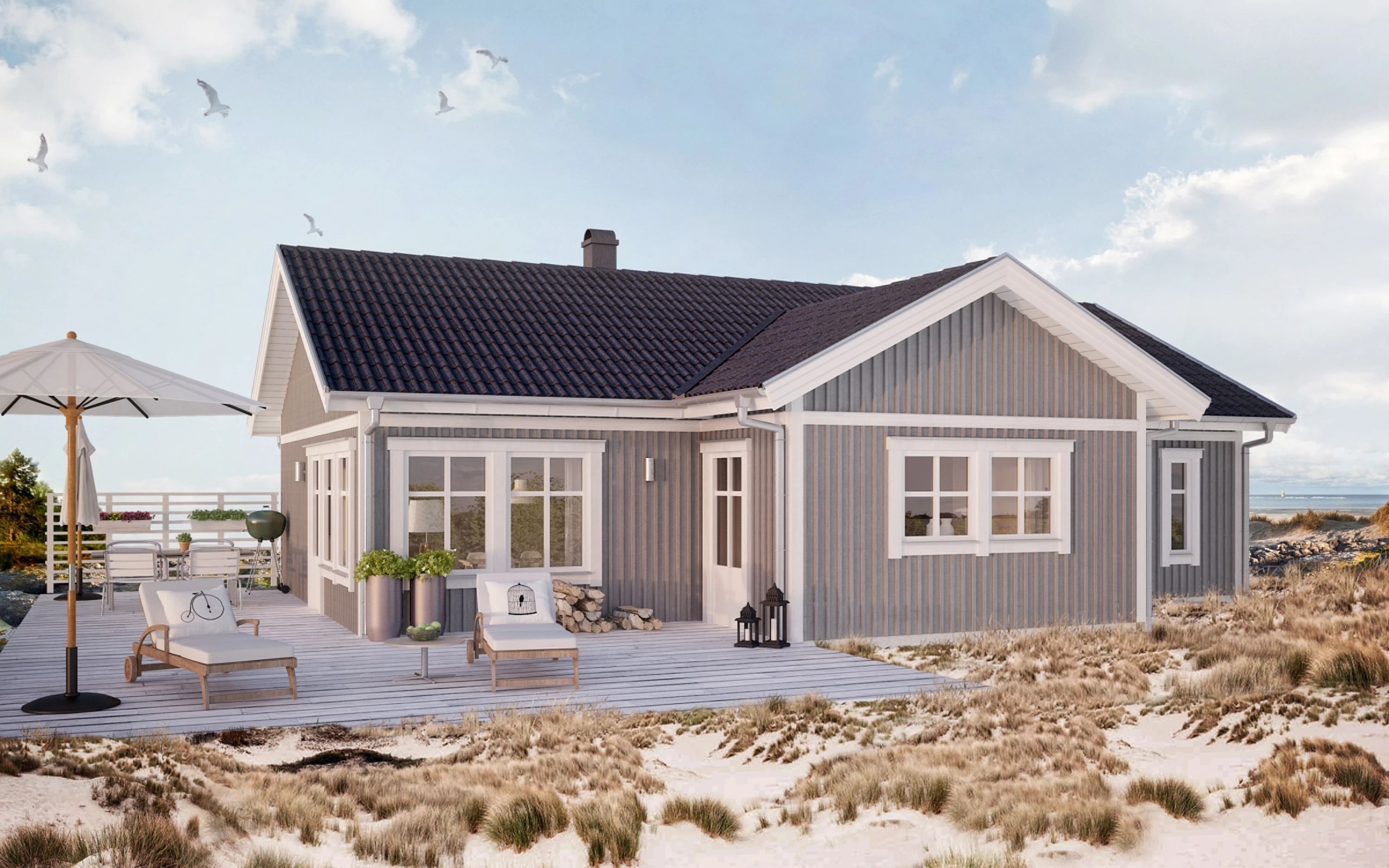 Husmodellen Norrviken från Landsbrovillan