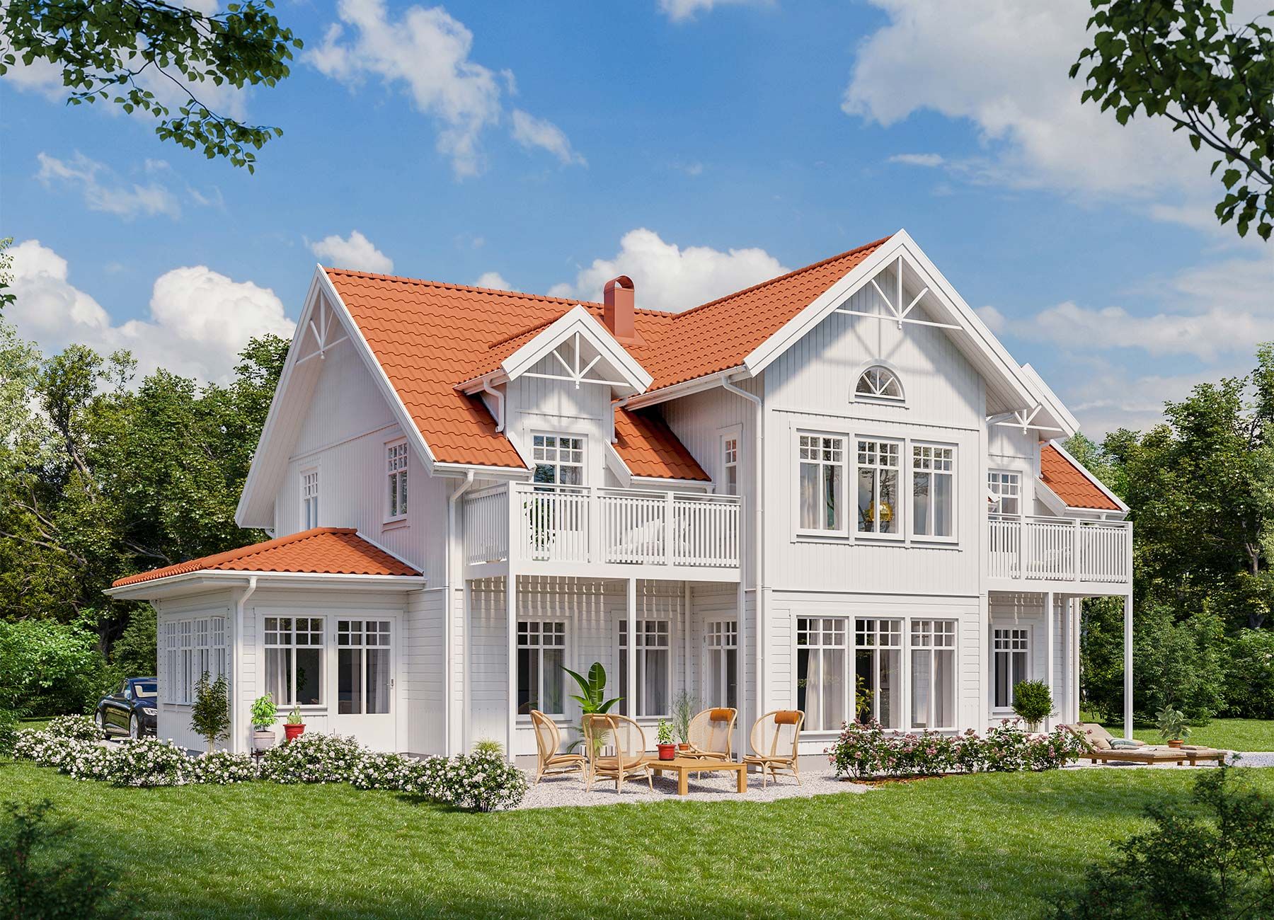 Husmodellen Nova 212 från Borohus