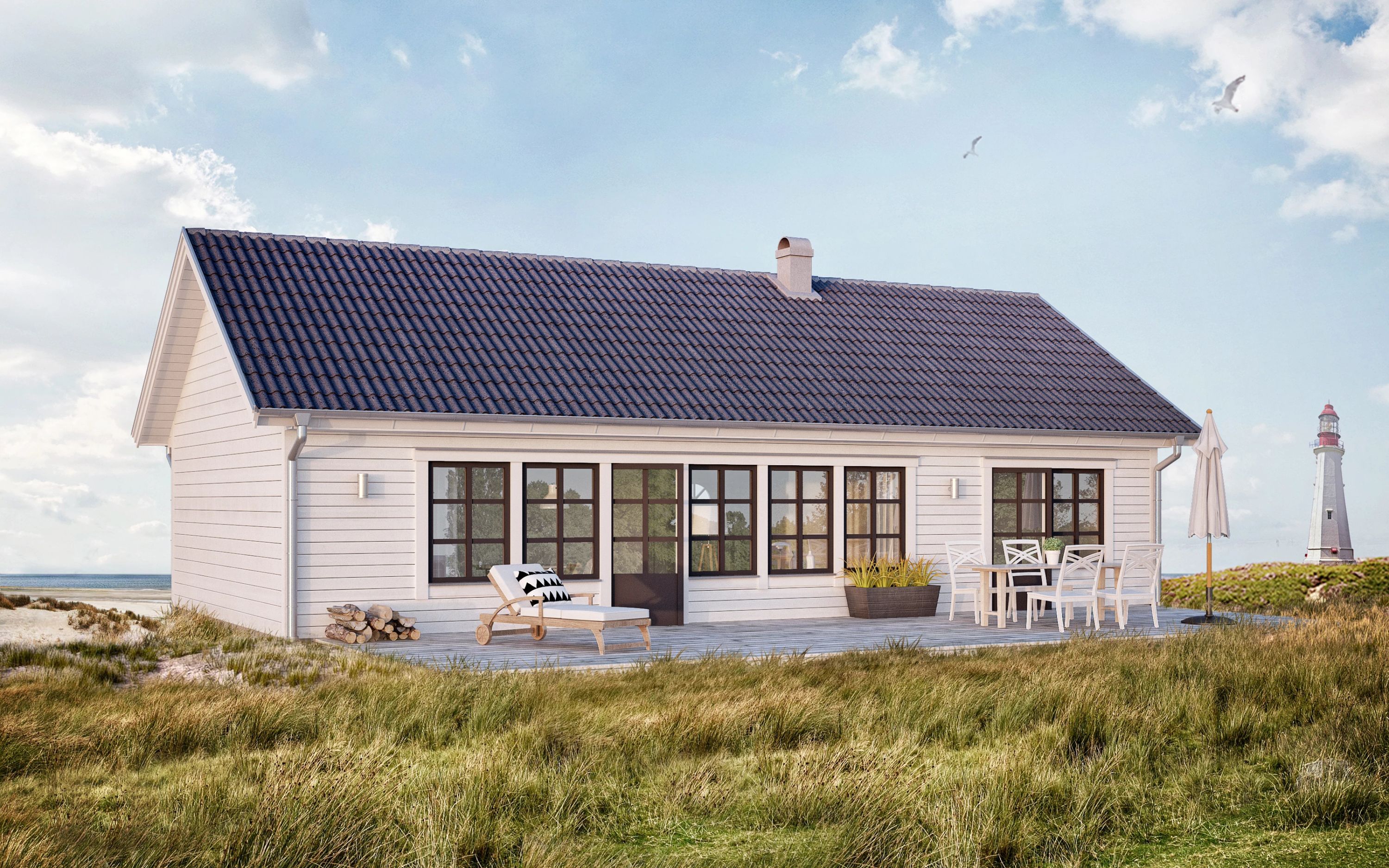 Husmodellen Sandvik från Landsbrovillan