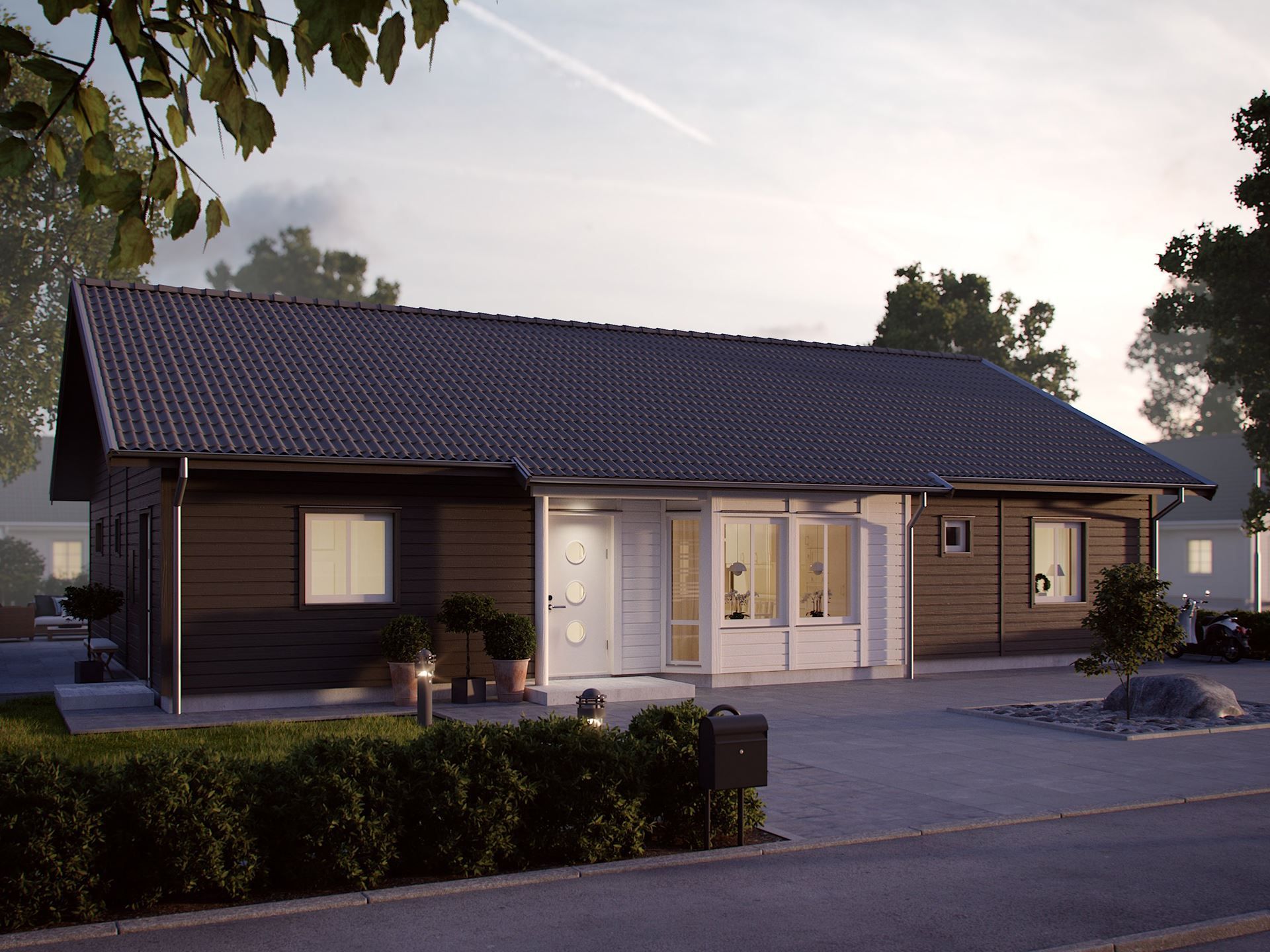 Husmodellen Saxnäs från Myresjöhus