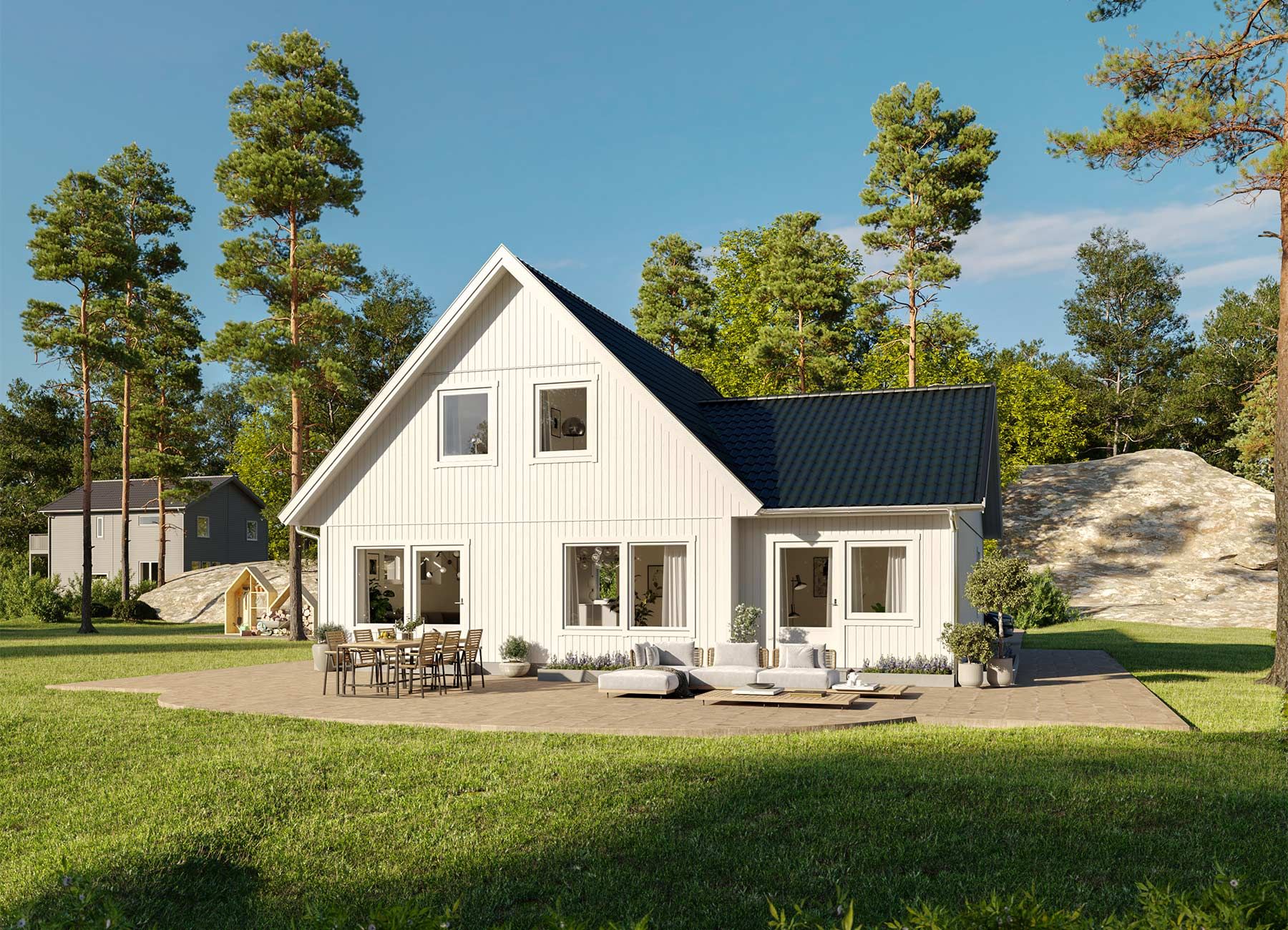 Husmodellen Scandinavia 160 från Borohus