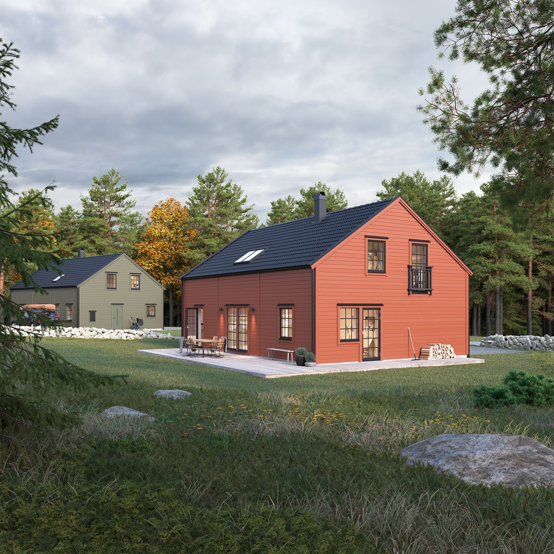 Husmodellen Villa Björkösund från A-hus