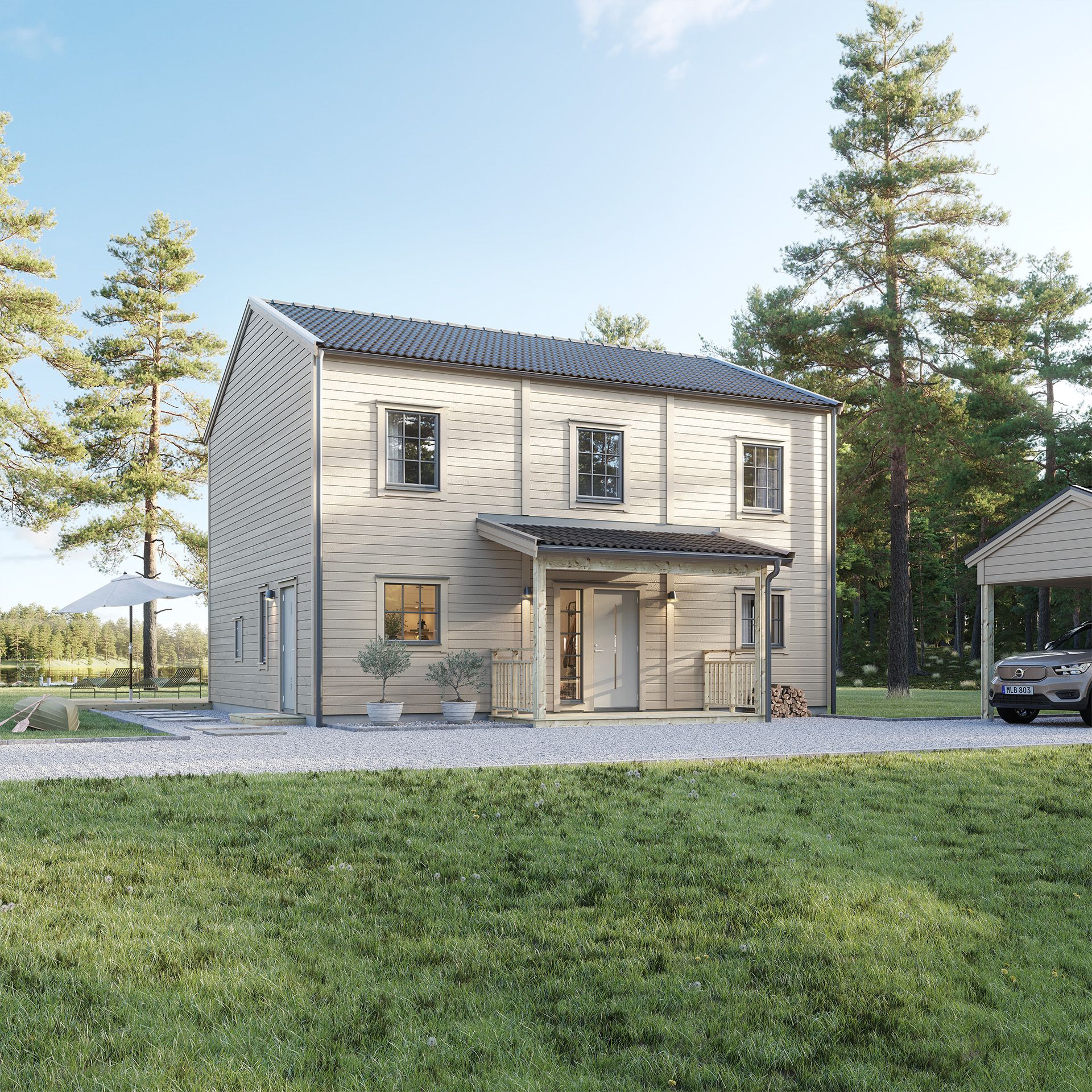Husmodellen Villa Ellagård från A-hus