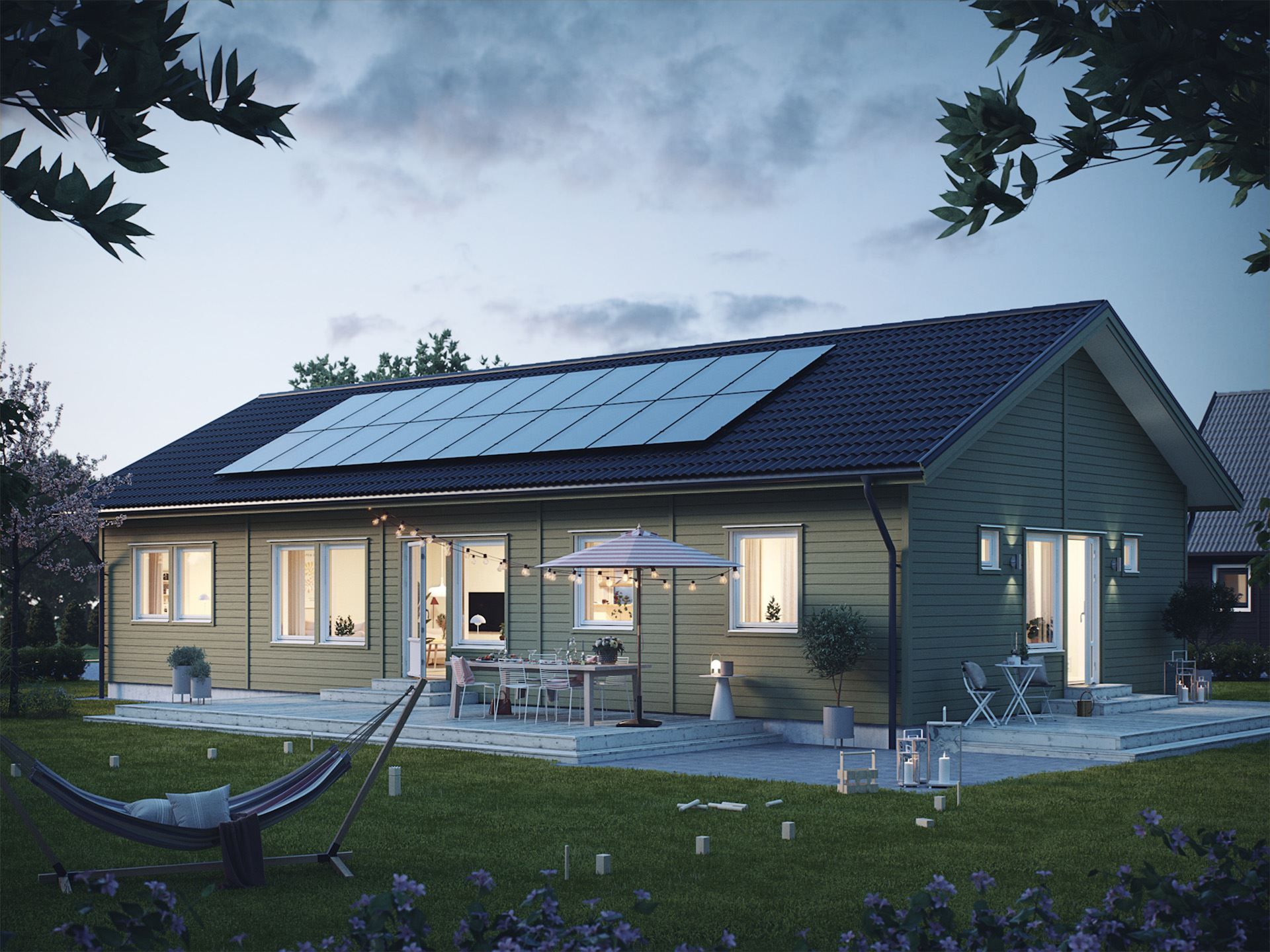 Husmodellen Villa Fredriksdal från Smålandsvillan