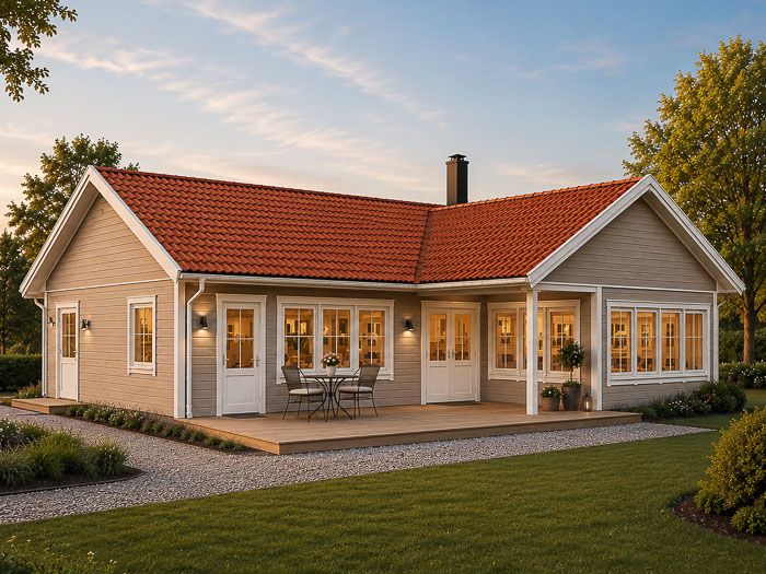 Husmodellen Villa Hällfors från Villa Varm