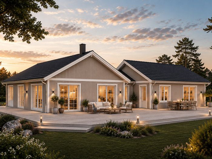 Husmodellen Villa Hestra från Villa Varm