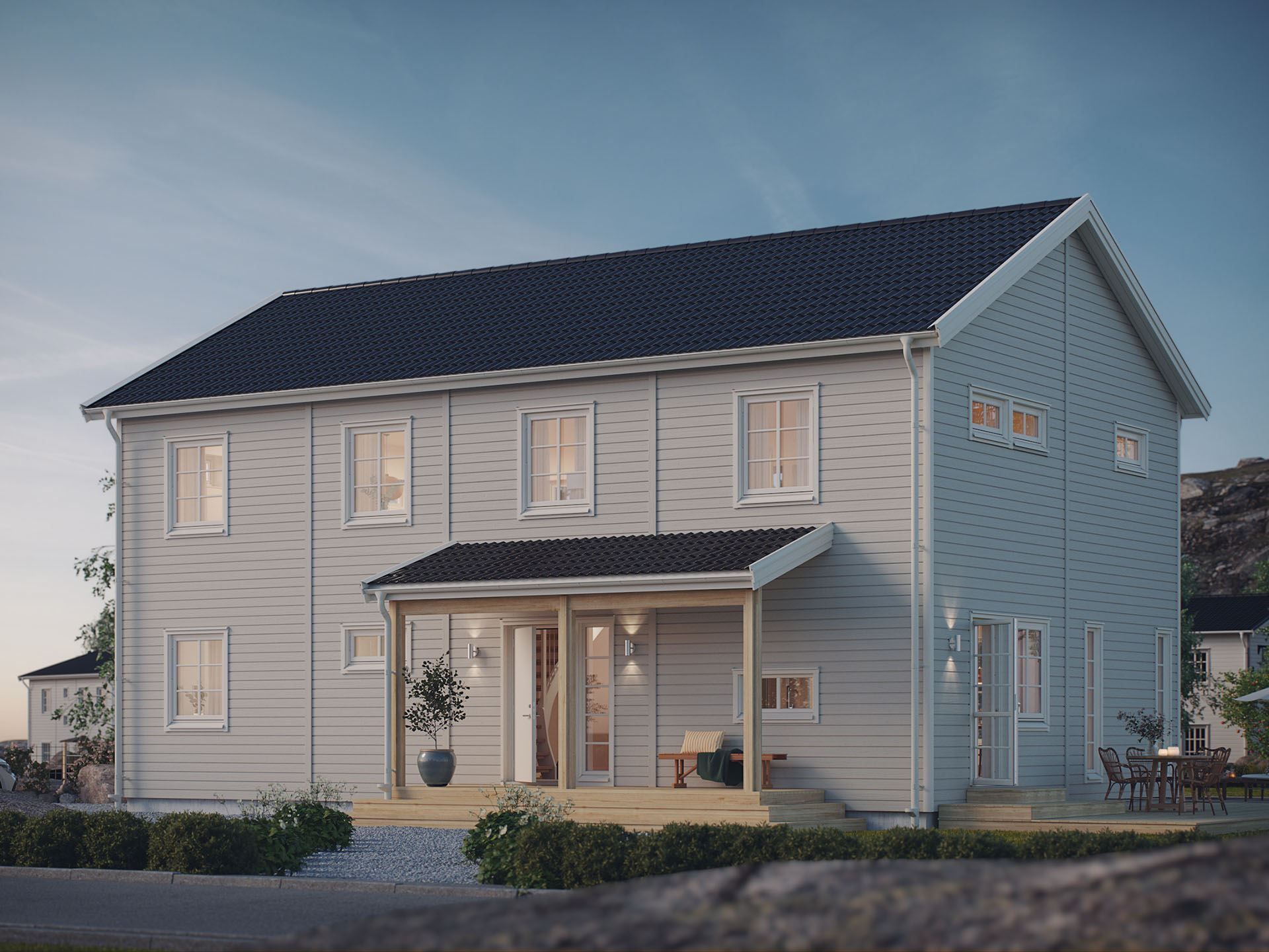 Husmodellen Villa Huskvarna från Smålandsvillan