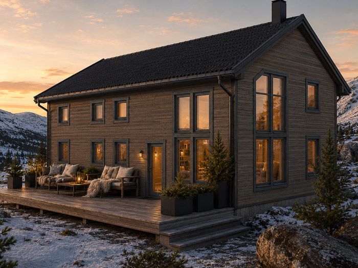 Husmodellen Villa Kåbdalis från Villa Varm