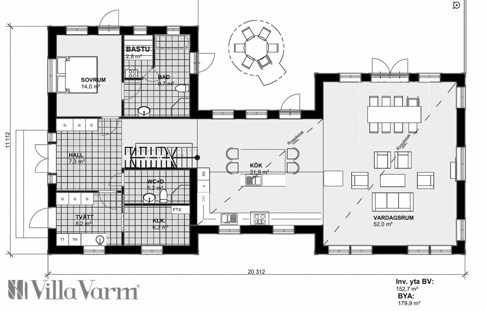 Husmodellen Villa Kungsör från Villa Varm