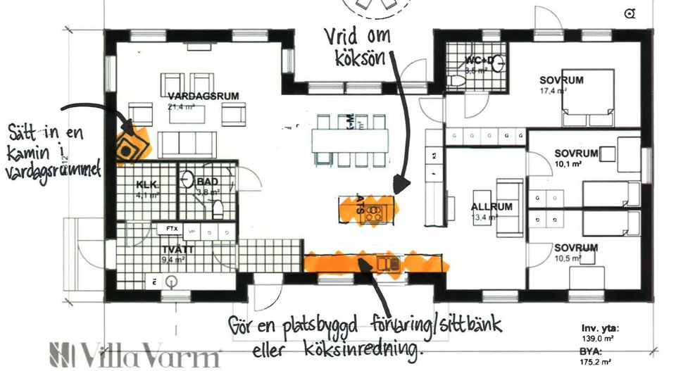 Husmodellen Villa Långmyran från Villa Varm
