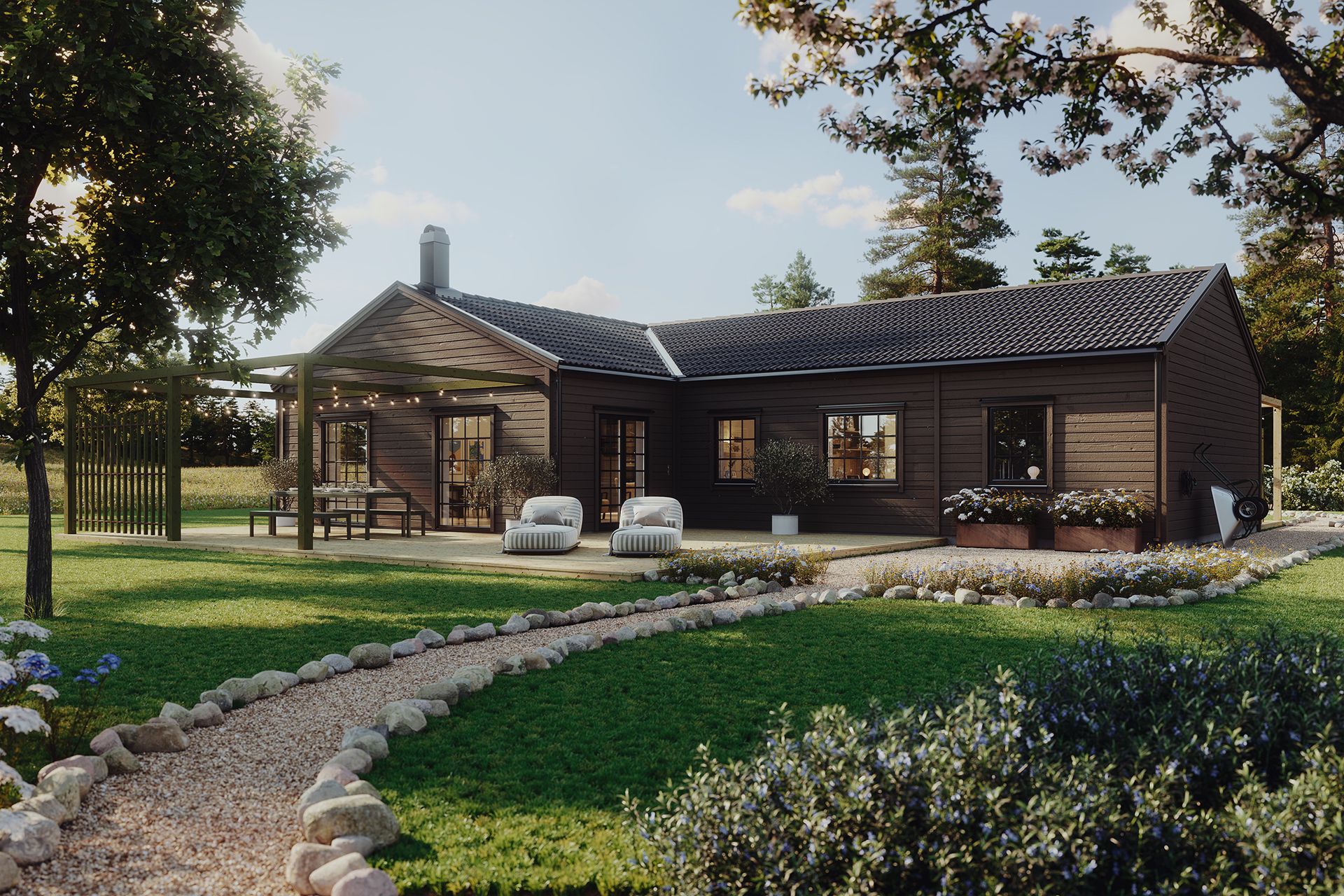 Husmodellen Villa Lindö från A-hus