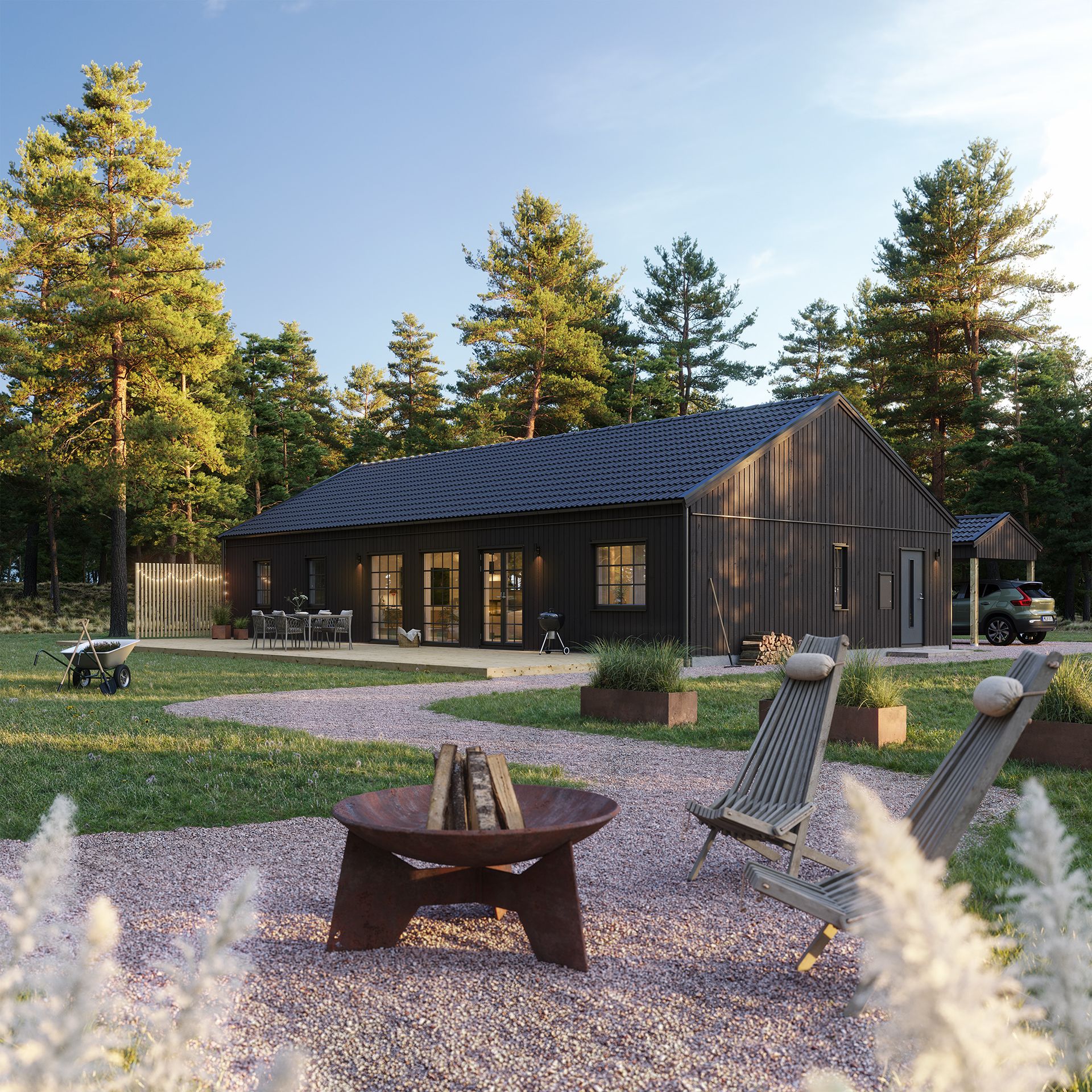 Husmodellen Villa Lycke från A-hus