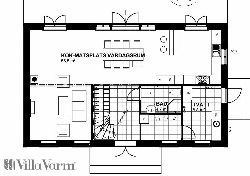 Husmodellen Villa Marstrand från Villa Varm