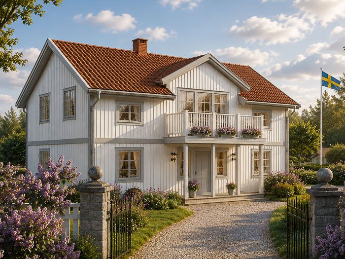 Husmodellen Villa Nykvarn från Villa Varm